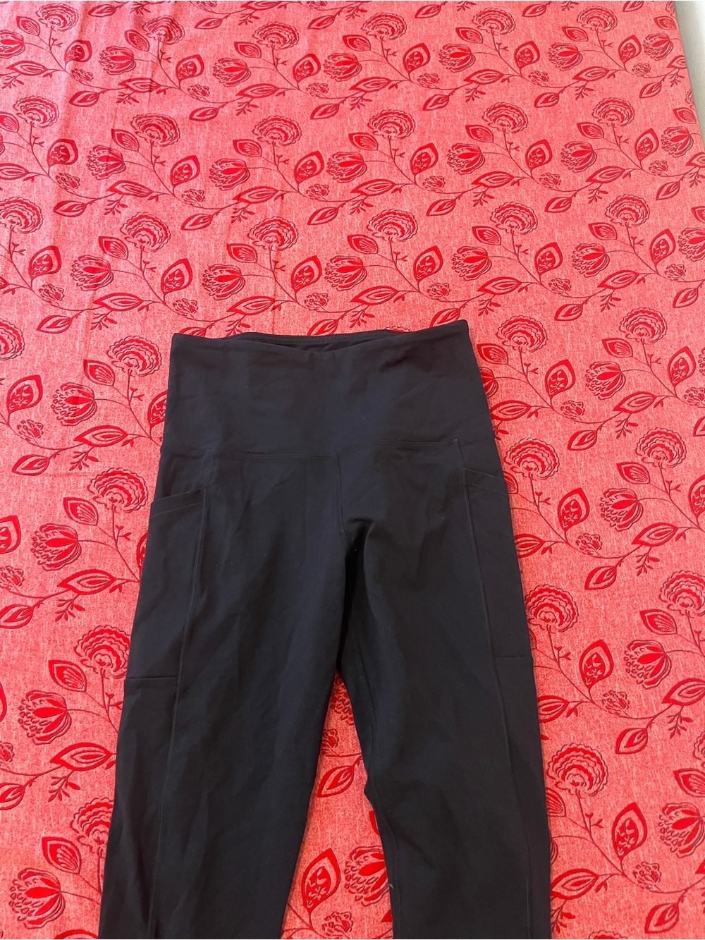 Tuff Athletics Black High-Waist Performance Leggings
